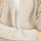 Karen Scott Cardigan Cocoon Feminino Marrom Tamanho Extra Grande