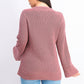 Suéter pulôver feminino estilo &amp; co, malha boxy, roxo médio, tamanho extrapequeno