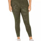 Leggings camufladas femininas Ideology Cool, verde, tamanho 1X