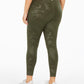 Leggings camufladas femininas Ideology Cool, verde, tamanho 1X
