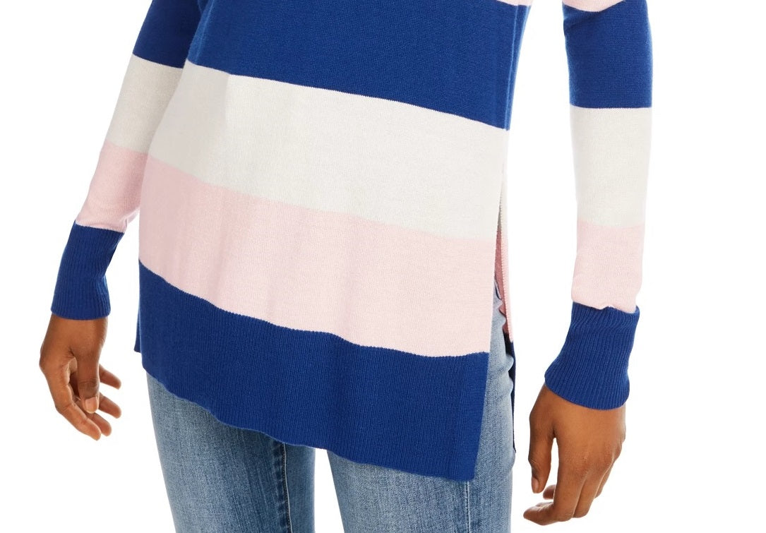 Suéter listrado feminino Maison Jules azul tamanho X-Large