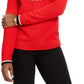 Suéter feminino Charter Club Scottie Fair Isle vermelho tamanho grande