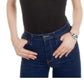 Body feminino cruzado Bar III preto tamanho extra grande