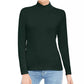 Blusa de gola falsa feminina Style &amp; Co, preta, tamanho extragrande