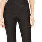 Calça feminina Charter Club Jacquard Pull-On, cor carvão, tamanho 14