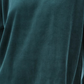 Charter Club Blusa de veludo com manga amarrada, feminina, verde, tamanho pequeno