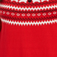 Suéter feminino plus size Fair-Isle estampado vermelho tamanho 2X da Charter Club
