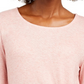 Blusa feminina INC International Concepts com amarração lateral, rosa, tamanho médio