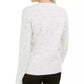 Karen Scott Suéter Feminino Rena com Lantejoulas Branco Tamanho X-G
