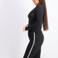 Body Bar III Feminino Twisted Thong Preto Tamanho P