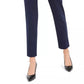Calça Alfani Slim Fit Feminina com Bolso para Moedas Azul Tamanho 6P