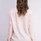 Camisa feminina Charter Club de tencel lisa, rosa, tamanho extra grande