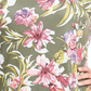 Blusa feminina Ideology com estampa floral de palmeira, verde, tamanho 3X