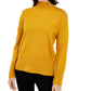 Suéter feminino com zíper lateral da INC International Concepts, amarelo, tamanho X-Large