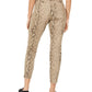 Calça jeans skinny estampada com controle de barriga curvilínea Style &amp; Co feminina, marrom, tamanho 8