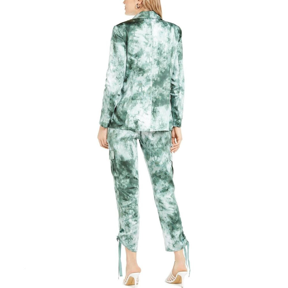 Blazer Tie Dye Feminino INC International Concepts Verde Tamanho Pequeno