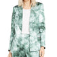 Blazer Tie Dye Feminino INC International Concepts Verde Tamanho Pequeno