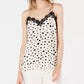 Blusa feminina Bar III com bolinhas, branca, tamanho grande