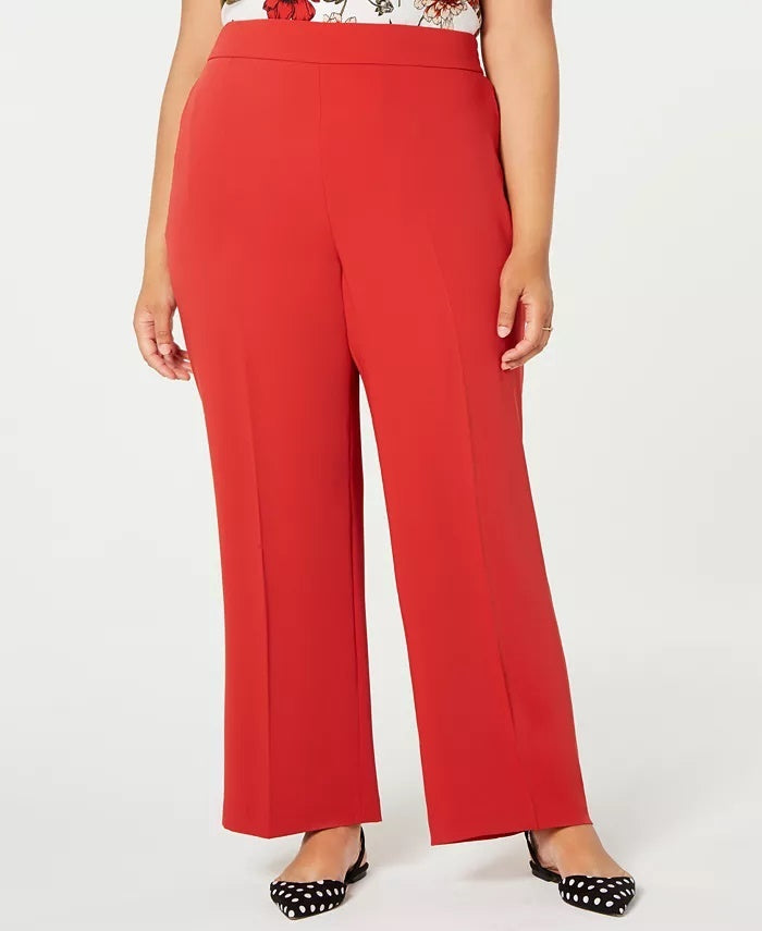 Calça Flare-Botton Plus Size da Bar III Feminina, Tamanho 3X