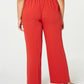 Calça Flare-Botton Plus Size da Bar III Feminina, Tamanho 3X