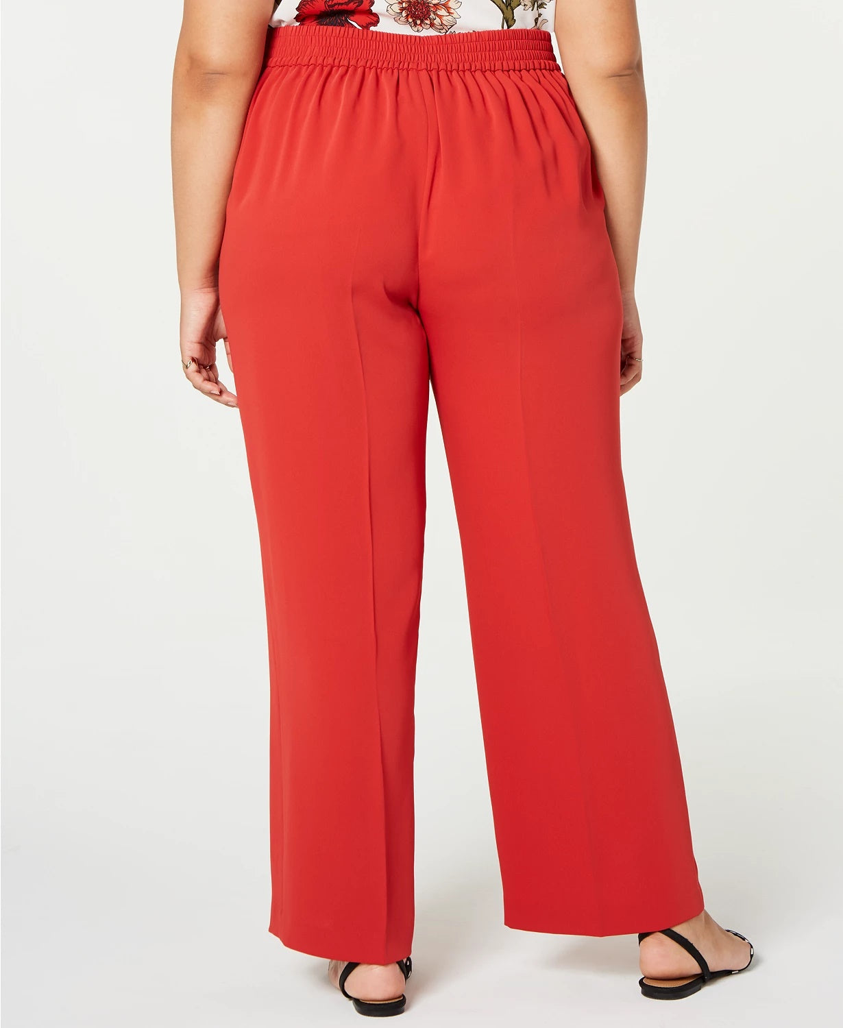 Calça Flare-Botton Plus Size da Bar III Feminina, Tamanho 3X
