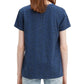 Camiseta Levi's Feminina Estampada em Algodão Perfect Azul Marinho Tamanho Médio