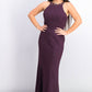 Vestido de malha com glitter feminino Nightway, roxo, tamanho 4