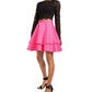 Vestido City Studios Juniors, 2 peças, blusa de renda e saia de cetim, Lt/Paspink, tamanho 1