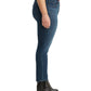 Calça Jeans Skinny Plus Size Rasgada Levi's Feminina Azul Médio Tamanho 20