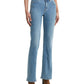 Calça jeans Levi's Classic Bootcut Feminina Azul Tamanho 10