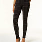Leggings femininas estampadas Style &amp; Co, pretas, tamanho XX-G