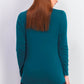 Camiseta feminina Charter Club de algodão com gola alta, verde-escuro, tamanho extra grande