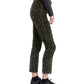 Calça jeans Levi's 724 feminina, cortada e reta, tamanho 30, verde