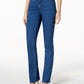 Calça jeans feminina Charter Club Petite Lexington de perna reta, tamanho Petite &amp; Petite Short, azul, tamanho 16X3
