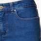 Calça jeans feminina Charter Club Petite Lexington de perna reta, tamanho Petite &amp; Petite Short, azul, tamanho 16X3