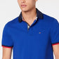 Polo Tommy Hilfiger Kemp Custom Fit Masculino Azul Marinho Tamanho P