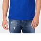 Polo Tommy Hilfiger Kemp Custom Fit Masculino Azul Marinho Tamanho P