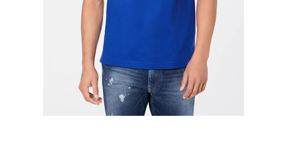 Polo Tommy Hilfiger Kemp Custom Fit Masculino Azul Marinho Tamanho P