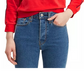 Blusa feminina Levi's de veludo com manga dolman, vermelha, tamanho X-G