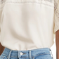 Camiseta Levi's Noe Lace Contrast Feminina Branca Tamanho XX-G