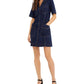 Nanette Lepore Vestido-camisa jeans feminino escuro