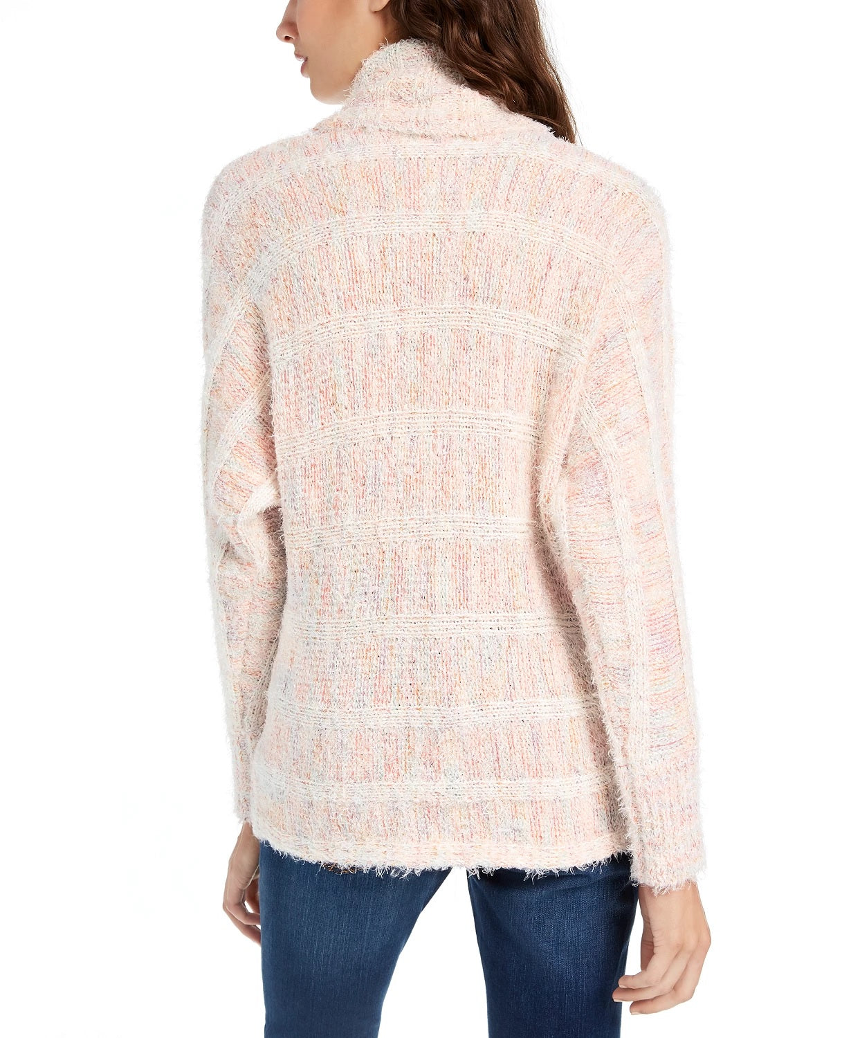 Suéter American Rag Junior's Gola Alta Bege Tamanho X-S