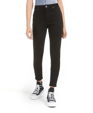 Calça jeans skinny colorida American Rag Juniors, preta, tamanho 1