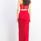 Vestido de renda para jovens Emerald Sundae, vermelho, tamanho pequeno