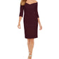 Vestido tubinho tomara que caia Calvin Klein feminino roxo tamanho 4