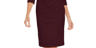 Vestido tubinho tomara que caia Calvin Klein feminino roxo tamanho 4