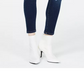 Calça jeans skinny cropped rasgada rosa Celebrity Juniors, azul marinho, tamanho 7