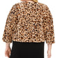 Calvin Klein Plus Size Feminino Estampado Pele Sintética Xadrez Amarelo Tamanho 1X