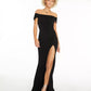 Vestido de festa feminino sem mangas franzido esmeralda sundae, tamanho médio, preto
