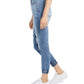 Calça jeans rasgada Dollhouse Junior's azul médio tamanho 7
